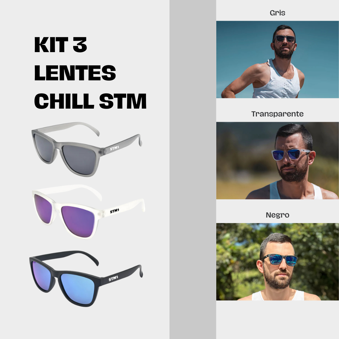 Kit 3 Lentes Chill STM 🌟